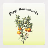 fruit gepersonaliseerd labels (Design 2)