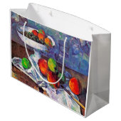 Fruit, glas en appelen, Cezanne Groot Cadeauzakje (Achterkant Gekanteld)