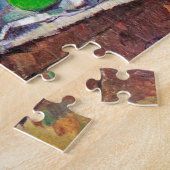 Fruit, glas en appelen, Cezanne Legpuzzel (Zijkant)