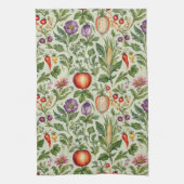 Fruit, groenten, bloemen theedoek (Verticaal)