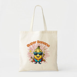 Fruit Held: Super Banaan Avontuur kawaii Tote Bag
