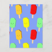 Fruit-ijspatroon Briefkaart (Voorkant)