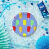 Fruit-ijspatroon Papieren Bordje (Feest)