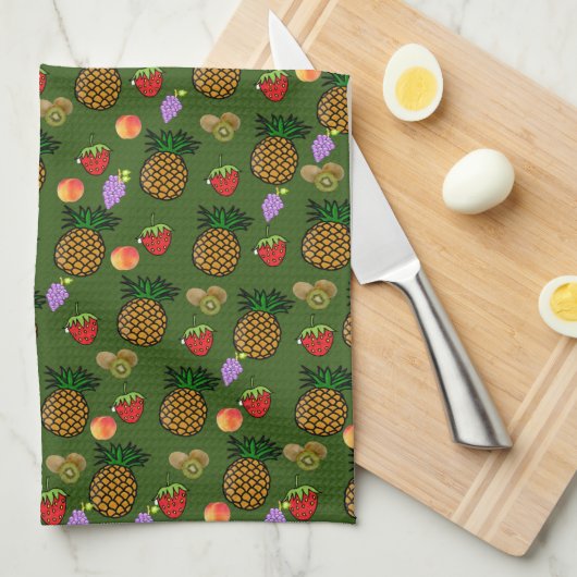 Fruit Kitchen Hand Towel Theedoek (Quarter Fold)