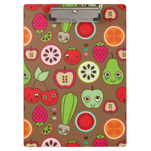Fruit Kitchen Pattern Klembord