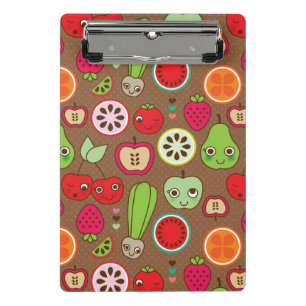 Fruit Kitchen Pattern Mini Klembord