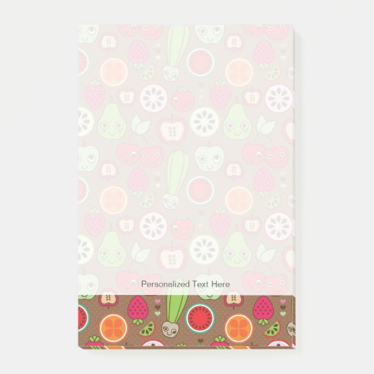 Fruit Kitchen Pattern Post-it® Notes (Voorkant)