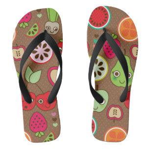 Fruit Kitchen Pattern Teenslippers