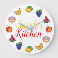 Fruit Lemon Limoen Apple Banana Grapes Melon Kitch