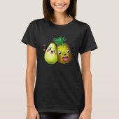 Fruit Love Pear and Pineapple T-shirt (Voorkant)