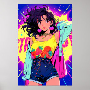 Fruit Meisje Kunst Poster