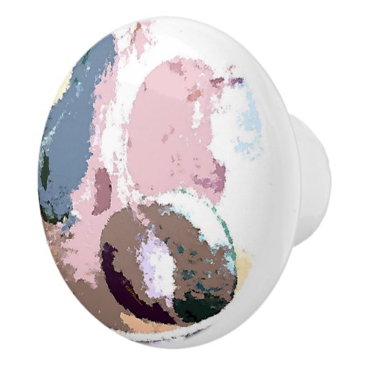 Fruit Motif Keramische Knop (Rechts)