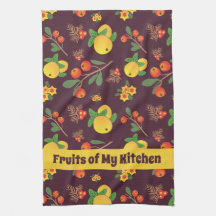 Fruit Motif Kitchen Towelen