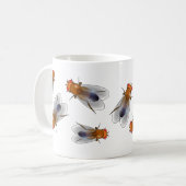 Fruit mouche - Drosophila melanogaster mug (Devant gauche)