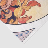 Fruit, Mucha Tissuepapier (Detail)