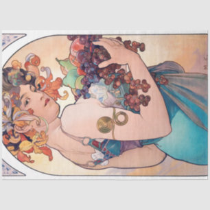Fruit, Mucha Tissuepapier