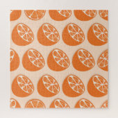 Fruit naadloos patroon. legpuzzel (Verticaal)