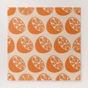 Fruit naadloos patroon. legpuzzel