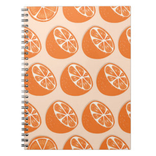 Fruit naadloos patroon. notitieboek