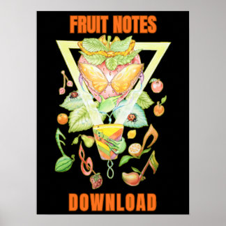 Fruit Notes Download Poster