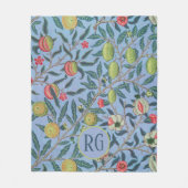 Fruit of Pomegranate William Morris, gepersonalise Fleece Deken (Voorkant)