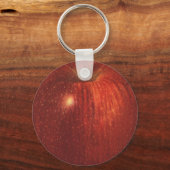 fruit, organische rode heerlijke appel sleutelhanger (Voorkant)