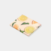Fruit pastel patroon post-it® notes (Schuin)