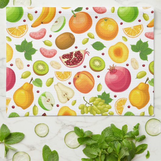 Fruit Patch Kitchen Towelen Theedoek (Gevouwen)