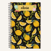 Fruit Pattern Notitieboek, gepersonaliseerd, creat Notitieboek (Voorkant)