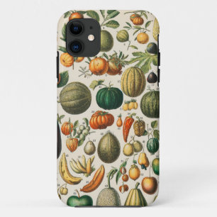 Fruit plantaardige botanische wetenschappelijke il iPhone 11 hoesje