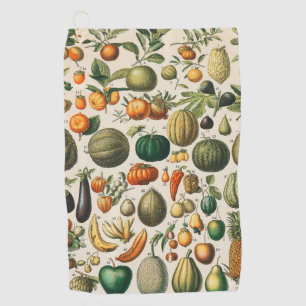 Fruit plantaardige botanische wetenschappelijke il golfhanddoek