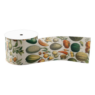 Fruit plantaardige botanische wetenschappelijke il grosgrain lint
