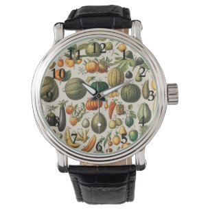 Fruit plantaardige botanische wetenschappelijke il horloge