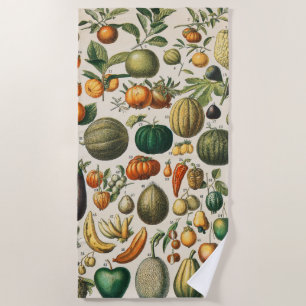 Fruit plantaardige botanische wetenschappelijke il strandlaken