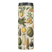 Fruit plantaardige botanische wetenschappelijke il thermosbeker (Achterkant)