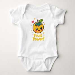 "Fruit Power" desing Baby Romper