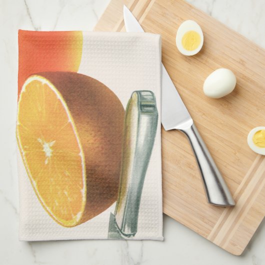  fruit, rijpe Sinaasappels, ontbijt Theedoek (Quarter Fold)