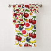 Fruit Salad Bathroom Towel sets Bad Handdoek (Insitu)