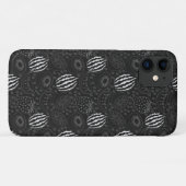 Fruit seamless pattern black and white Tropical Case-Mate iPhone Case (Achterkant (horizontaal))