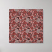 Fruit seamless pattern | Fruit surface pattern 16 Canvas Afdruk (Voorkant)