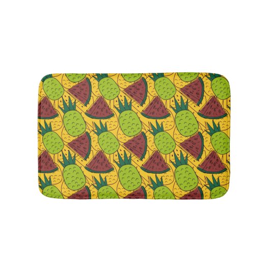 Fruit seamless pattern | Fruit surface pattern 29 Badmat (Voorkant)