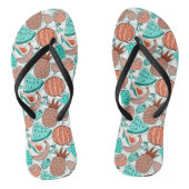 Fruit seamless pattern | Fruit surface pattern 39 Teenslippers (Voetbed)