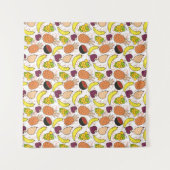 Fruit seamless pattern | Fruit surface pattern 50 Wandkleed (Voorkant (horizontaal))
