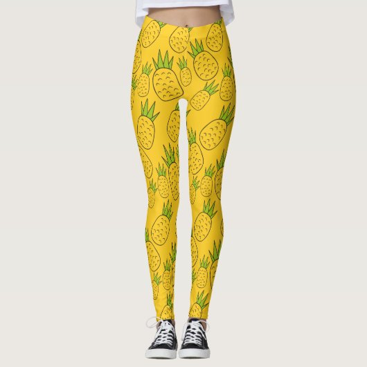 Fruit seamless pattern | Fruit surface pattern 56 Leggings (Voorkant)