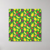 Fruit seamless pattern | Fruit surface pattern 7 Canvas Afdruk (Voorkant)