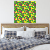 Fruit seamless pattern | Fruit surface pattern 7 Canvas Afdruk (Insitu (Slaapkamer))