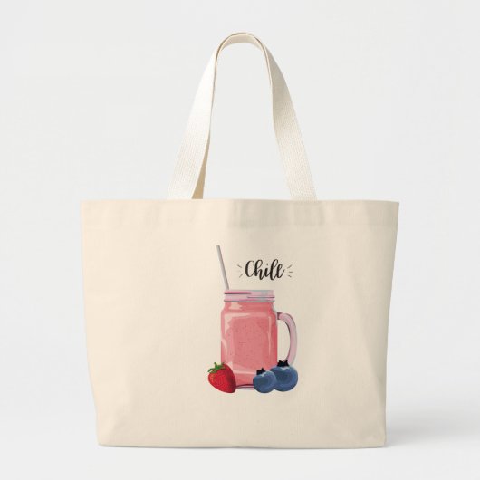 Fruit Smoothie Canvas tas (Voorkant)