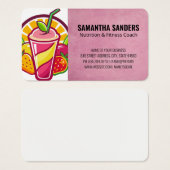 Fruit Smoothie | Health Nutrition Drinks (Devant & derrière)