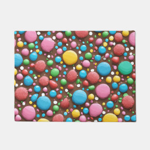 Fruit Snoep Melk Chocoladepatroon Deurmat
