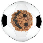 Fruit souriant mignon et visage de céréales (Tourné)